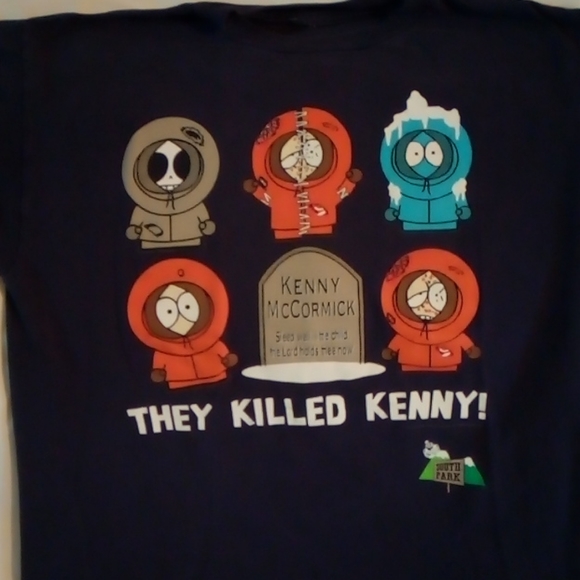 Other - Vintage They Killed Kenny Graphic T-shirt